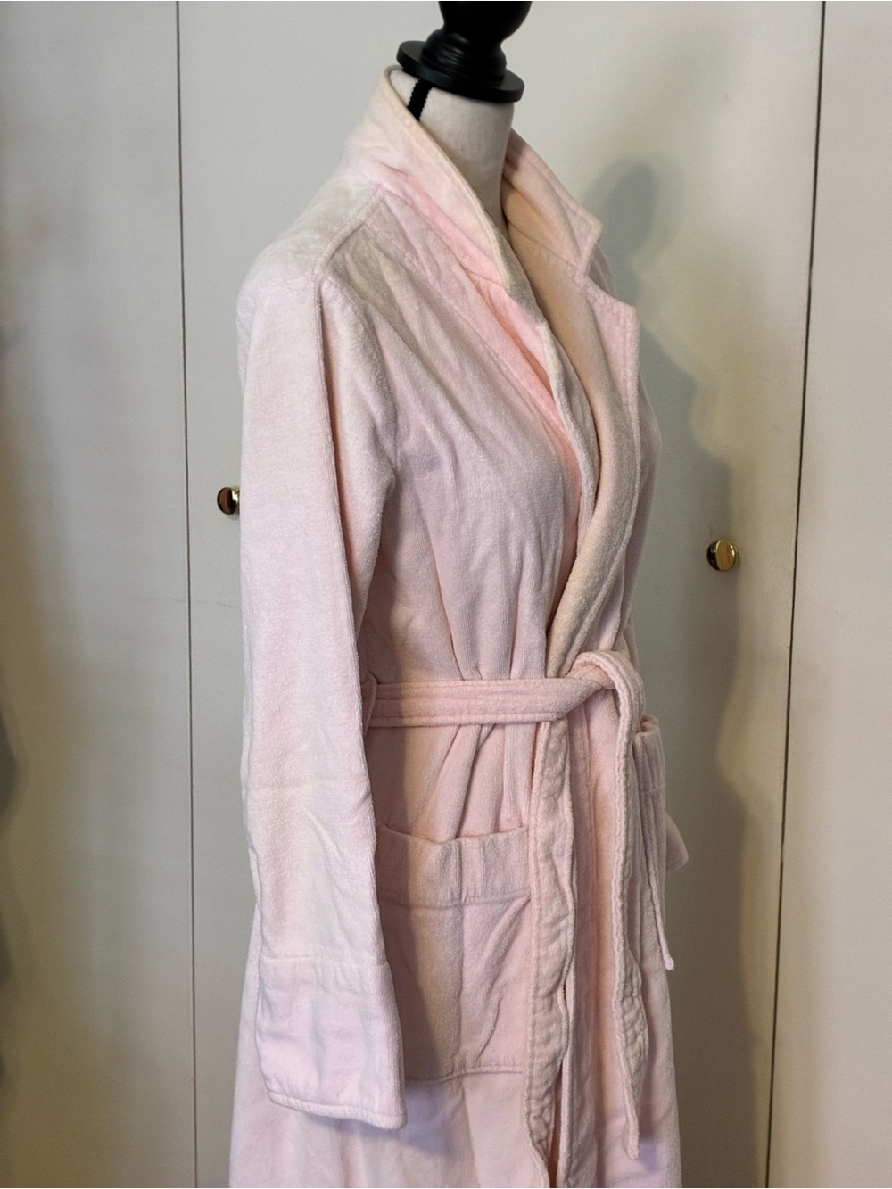 Vintage Brooks Brothers Ladies Long All Cotton, Absorbent Terry Cloth Robe - Picture 7 of 13